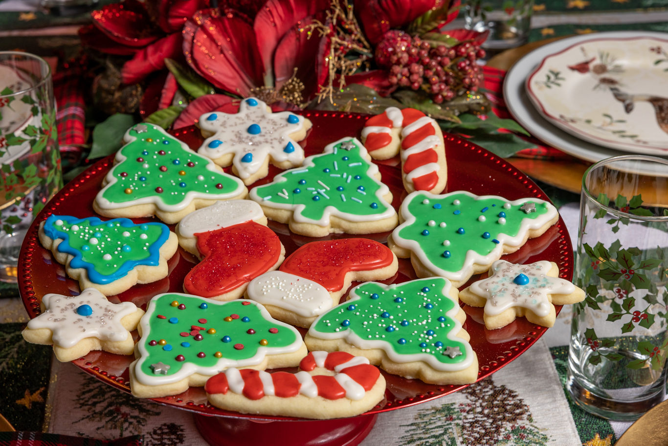 Decorated Christmas Cookies on Plate | Blog | Greystar